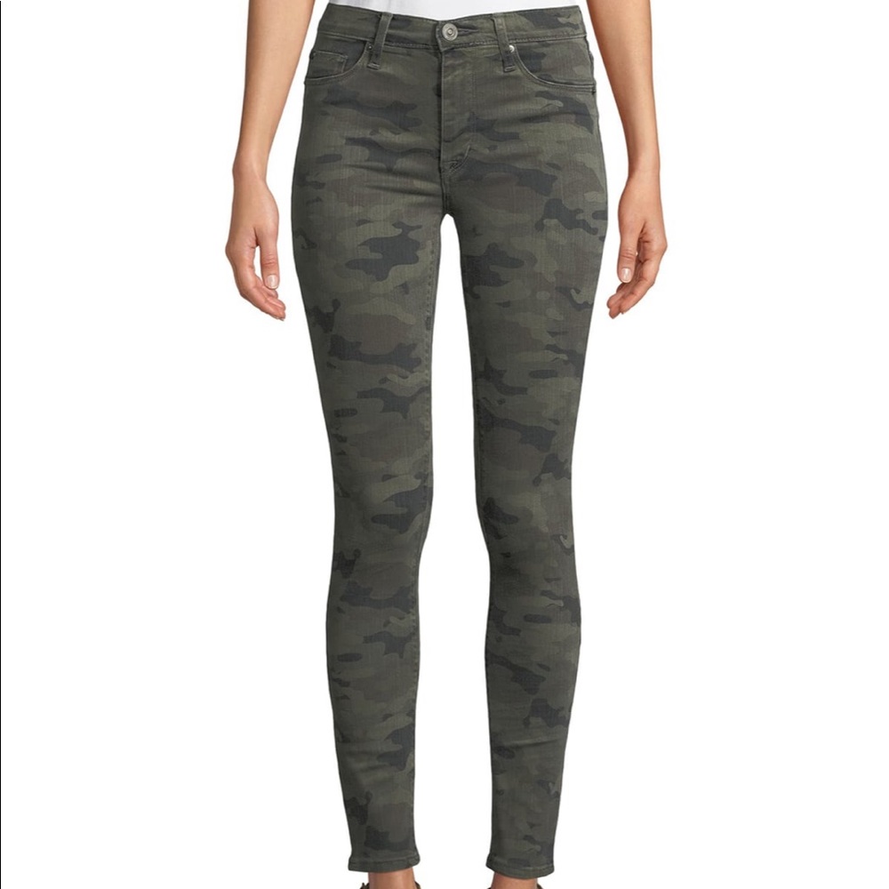 hudson camo skinny jeans